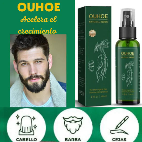 OUHOE ™ - COMBATE LA CAIDA DEL CABELLO CON RESULTADOS RÁPIDOS